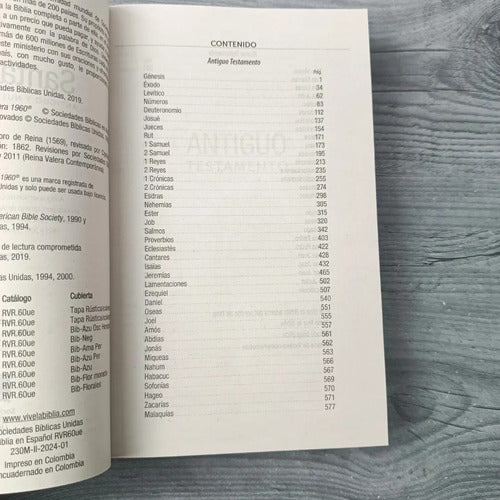 Santa Biblia Reina Valera 1960 Económica