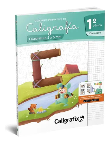 Pack Caligrafia Cuadricula 1 Basico 1er Y 2do Sem Caligrafix