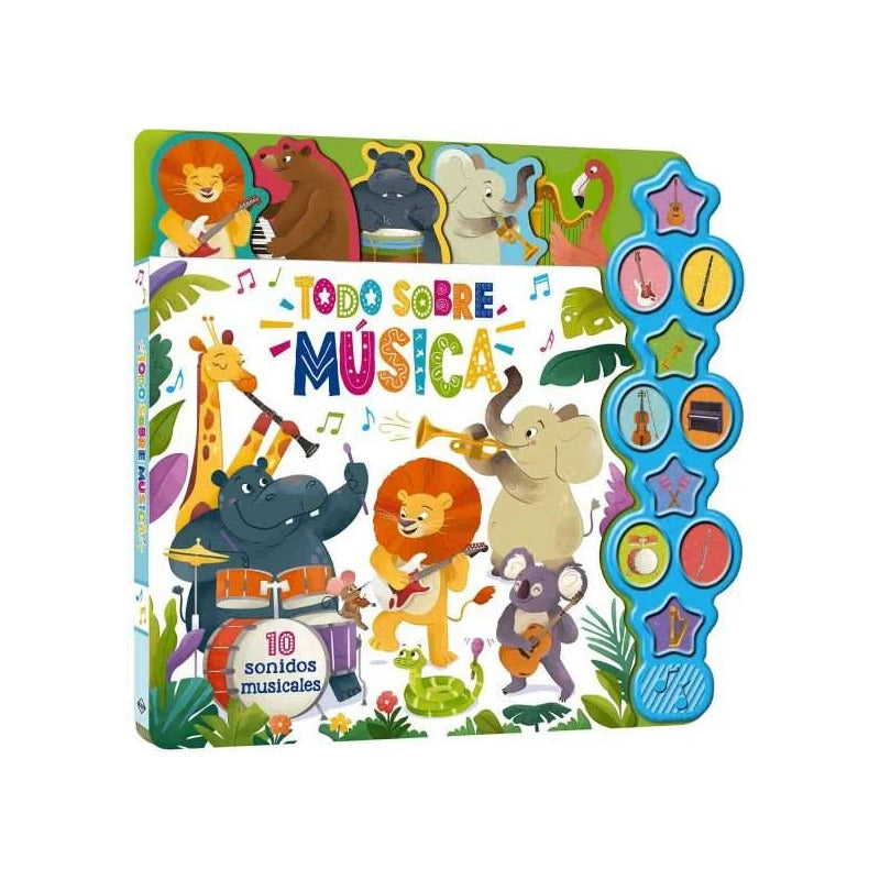 Todo Sobre Musica (libro Con Sonidos, Tapa Dura) / Lexus