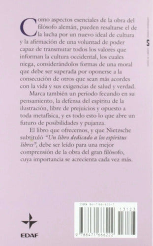 Humano, Demasiado Humano / Friedrich Nietzsche