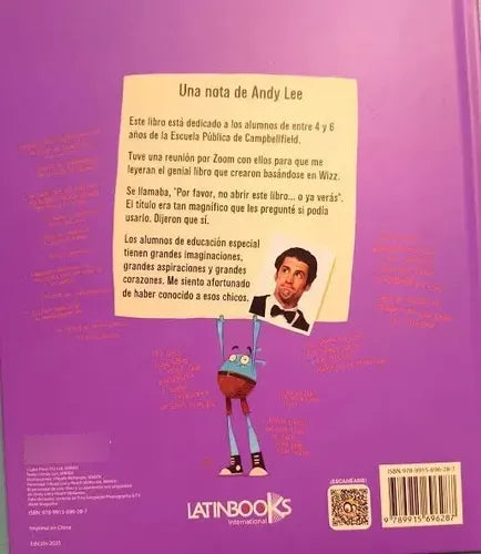 Por Favor No Abrir Este Libro O Ya Verás (tapa Dura) / Lee