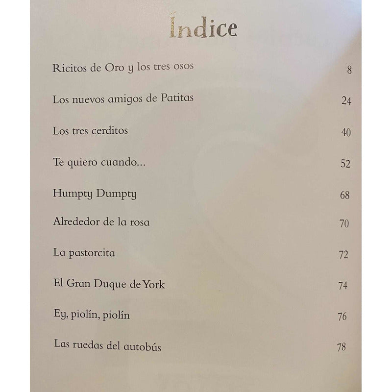 Cuentos Para Niños De 2 Años (tapa Dura)