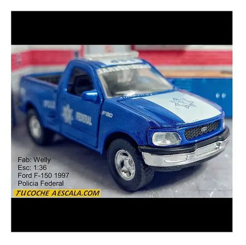 Colección Autos De Policía México. Escala 1:36