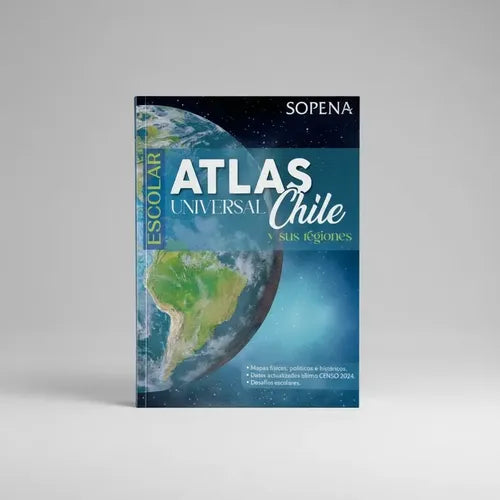 Atlas Universal Chile Y Sus Regiones / Sopena