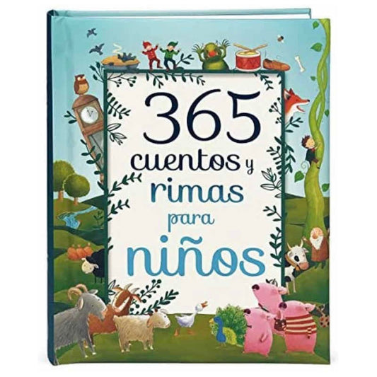 365 Cuentos Y Rimas Para Niños (tapa Dura Acolchada)