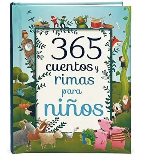 365 Cuentos Y Rimas Para Niños (tapa Dura Acolchada)