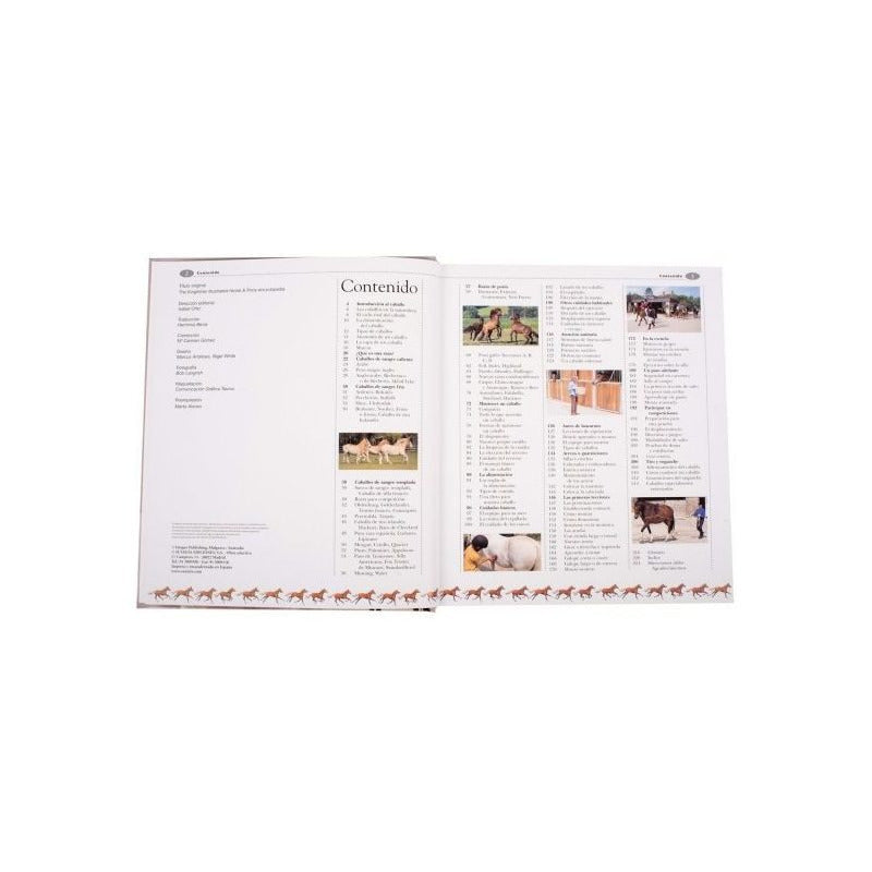 Atlas Ilustrado De Los Caballos Y Ponis (tapa Dura) / Lexus