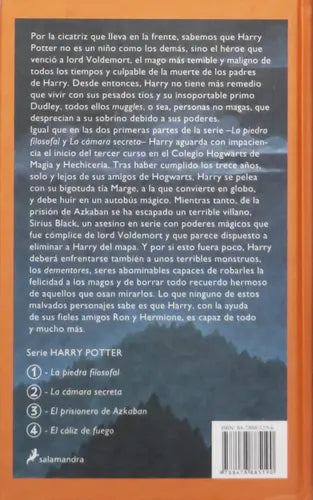 Harry Potter Y El Prisionero De Azkaban (t. Dura) / Rowling