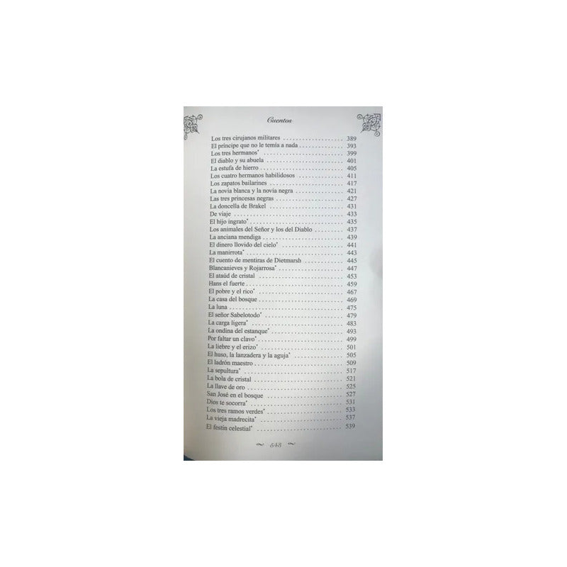 Antologia Cuentos (tapa Dura) / Hermanos Grimm