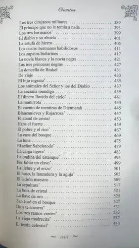 Antologia Cuentos (tapa Dura) / Hermanos Grimm