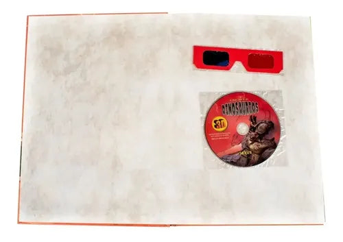 El Gran Libro De Los Dinosaurios 3d Con Lentes Y Dvd / Lexus