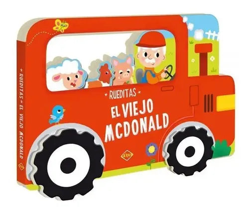 Rueditas El Viejo Mcdonald Troquelado / Lexus