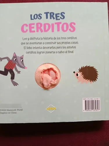 Los Tres Cerditos - Títere De Dedo (tapa Dura) / Lexus