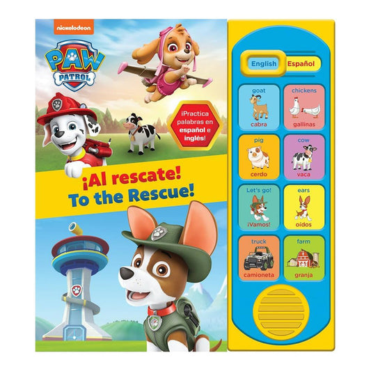 Paw Patrol Al Rescate! Bilingue Con Sonidos / Nickelodeon