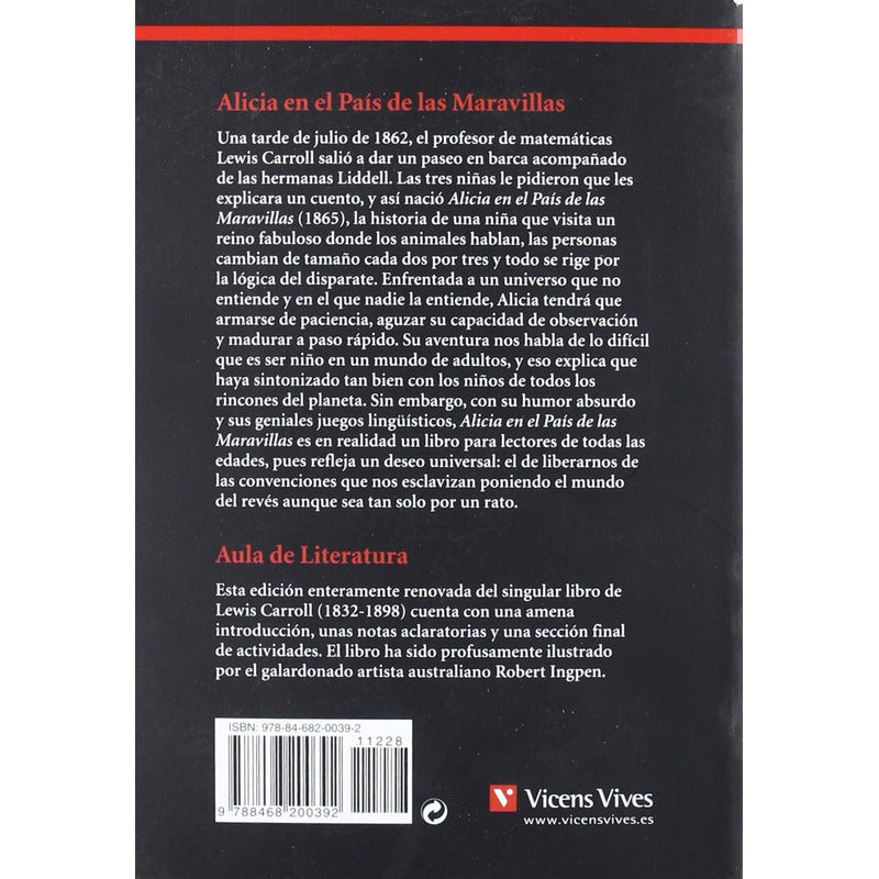 Alicia En El Pais De Las Maravillas / Lewis Carroll
