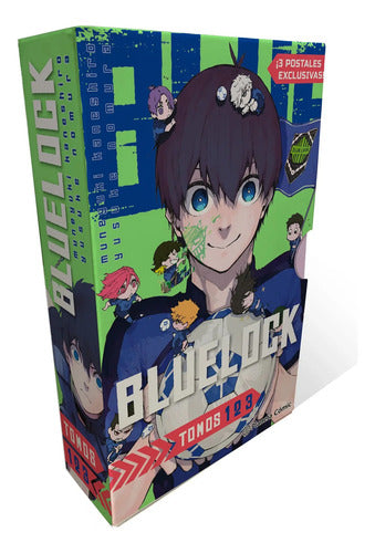 Shonen Starter Set Blue Lock Nº 1+2+3 / Muneyuki Kaneshiro