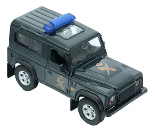 Colección Autos Policía España Land Rover Defender Esc 1:36