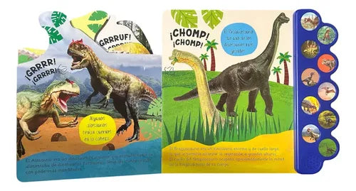 Dinosaurios Temibles Criaturas (libro Con Sonidos) / Lexus