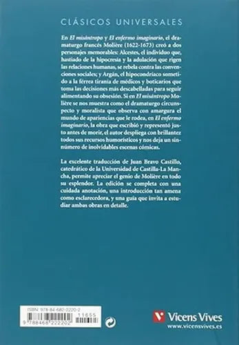 El Misantropo & El Enfermo Imaginario / Moliere