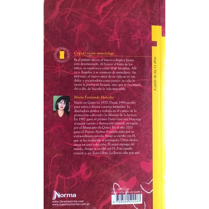 Cupido Es Un Murcielago / María Fernanda Heredia