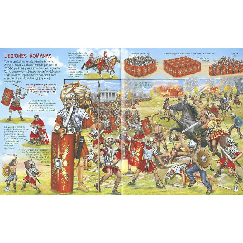 Busca Guerreros Samurais Vikingos Ninjas Mongoles / Susaeta