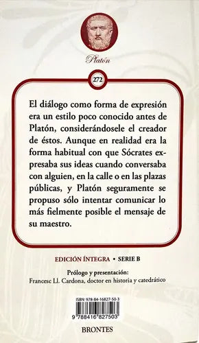Diálogos Alegoria De La Caverna Gorgias El Banquete / Platón