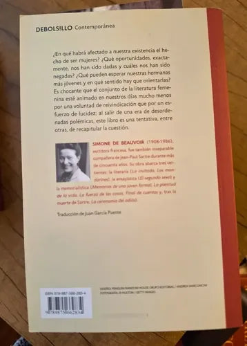 El Segundo Sexo / Simone De Beauvoir