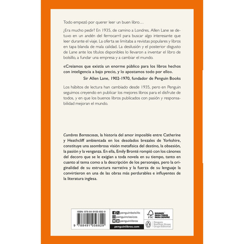 Cumbres Borrascosas / Emily Bronte