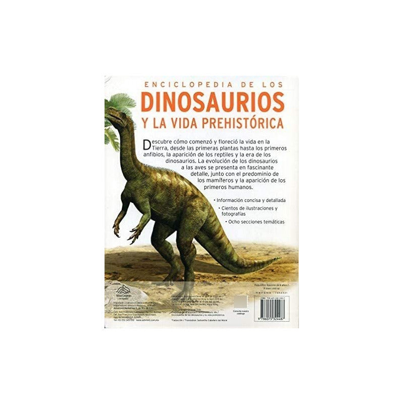 Enciclopedia De Los Dinosaurios Y La Vida Prehistorica