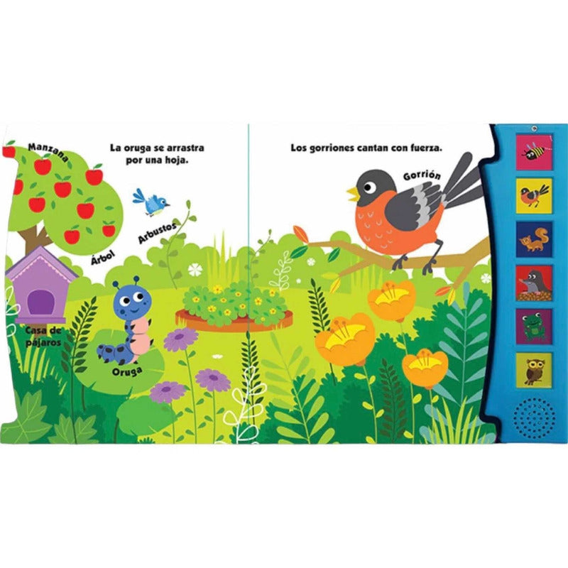 Un Día En El Jardín (libro Con Sonidos) / Plutón Kids