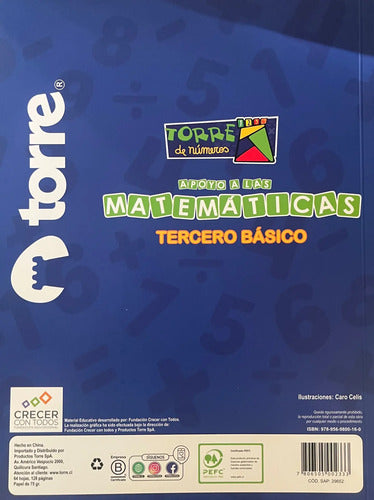 Matematicas Torre De Numeros 3 Basico / Torre