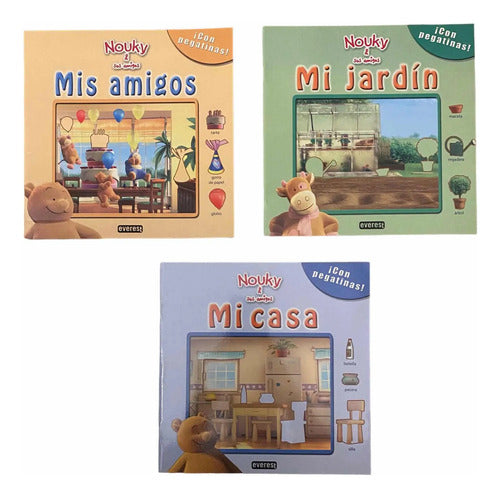 Pack Infantil 3 Tomos Mis Amigos / Mi Casa / Mi Jardin