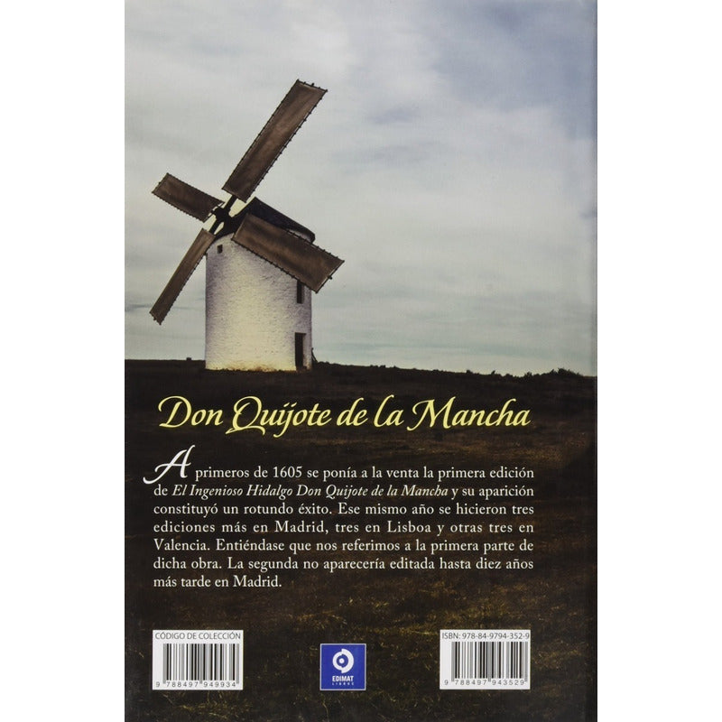 Don Quijote De La Mancha (tapa Dura) / Miguel De Cervantes