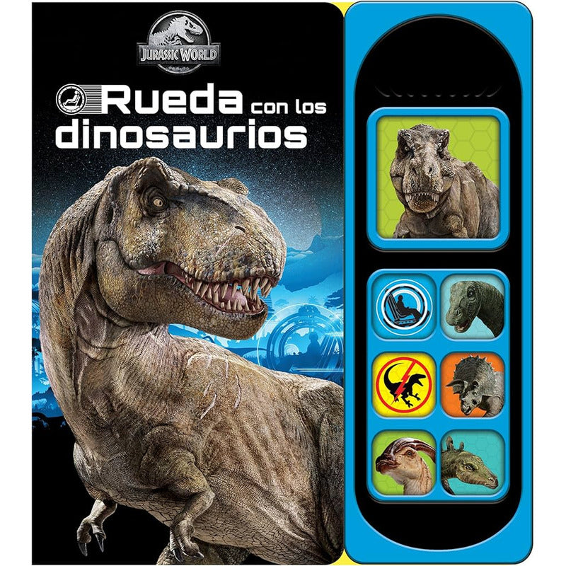 Rueda Con Los Dinosaurios Jurassic World (tapa Dura Sonidos)