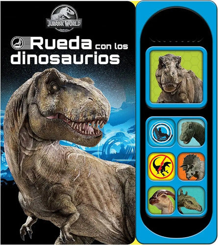 Rueda Con Los Dinosaurios Jurassic World (tapa Dura Sonidos)