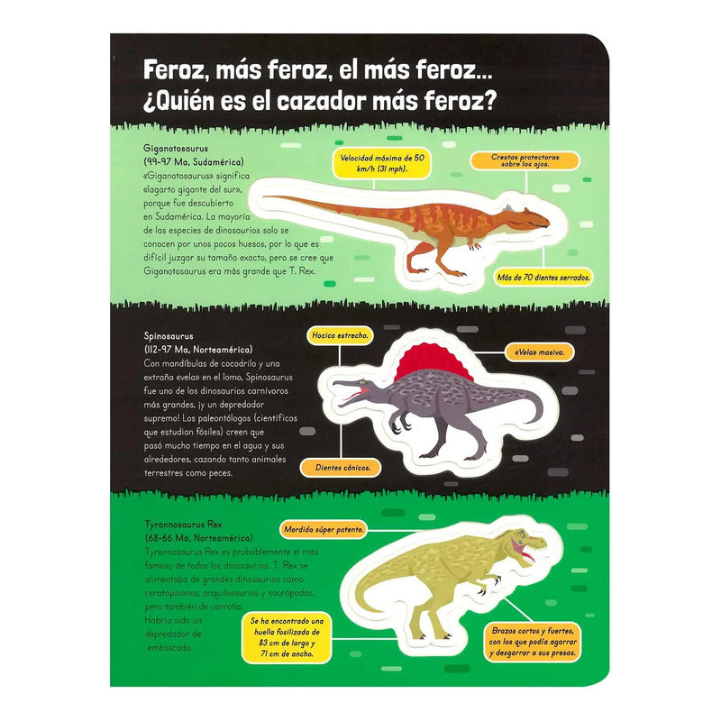 Asombrosos Dinosaurios Feroces (tapa Dura) / Lexus