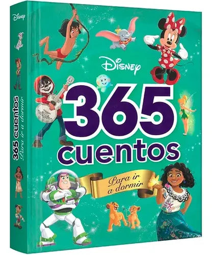 365 Cuentos Para Ir A Dormir Disney Tapa Verde / Lexus