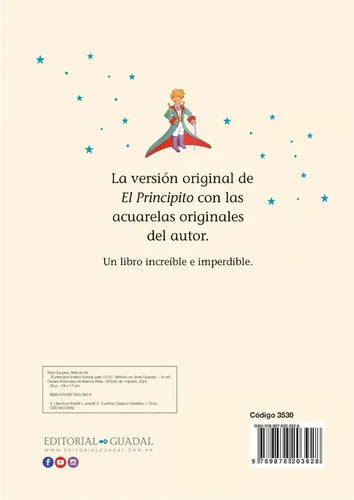 El Principito (con Acuarelas De Autor) / Saint-exupery