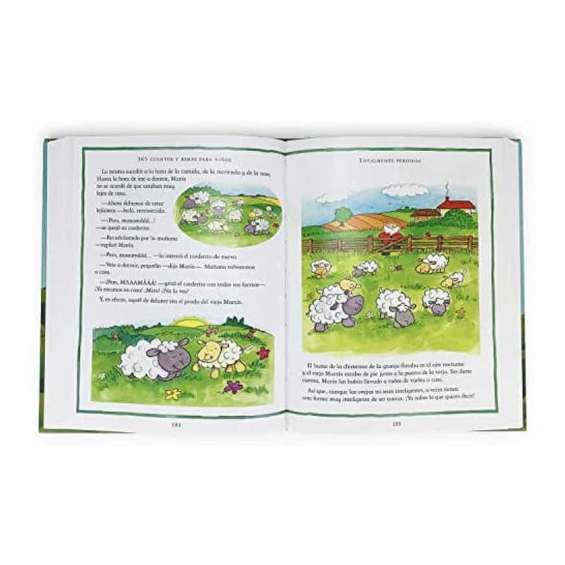 365 Cuentos Y Rimas Para Niños (tapa Dura Acolchada)