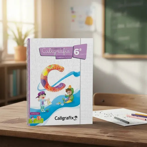 Caligrafia Cuadricula 6 Básico 5 Mm / Caligrafix