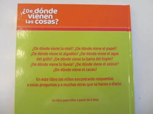 ¿de Donde Vienen Las Cosas? (tapa Dura) / Isabelle Mignard