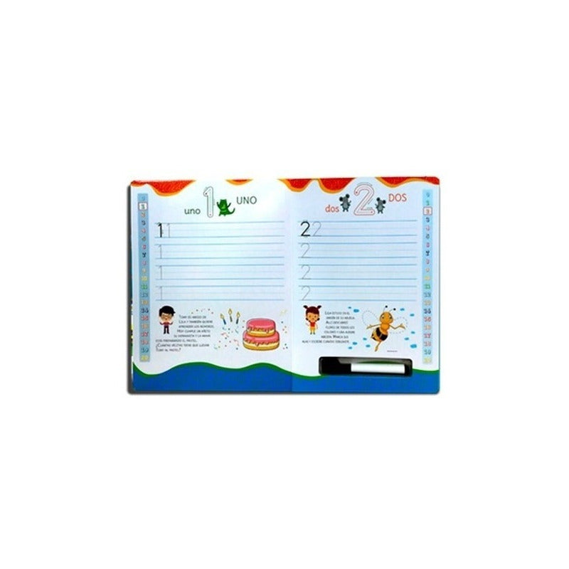 Aprender Los Números Y Las Formas Mi Libro Pizarra Con App