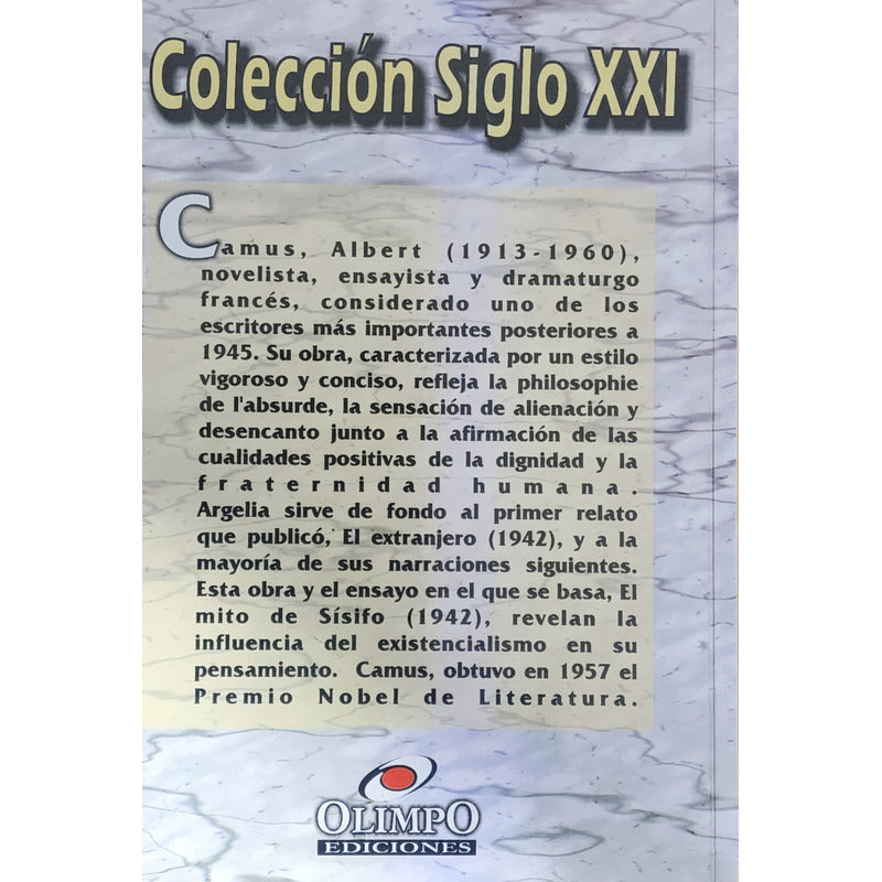 El Extranjero / Albert Camus