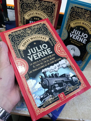 Obras Maestras (4 Tomos Tapa Dura) / Julio Verne