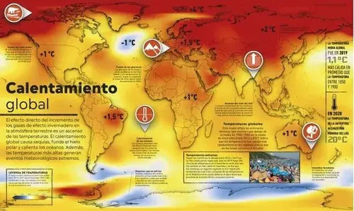 Dk Enciclopedia Atlas De La Emergencia Climatica (tapa Dura)