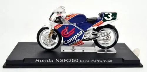 Moto Colección Escala Gp Honda Nsr250 Sito Pons 1988 1/24