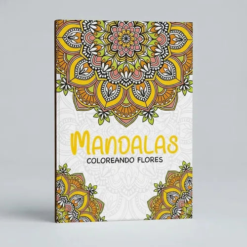 Mandalas Coloreando Flores / Lexus