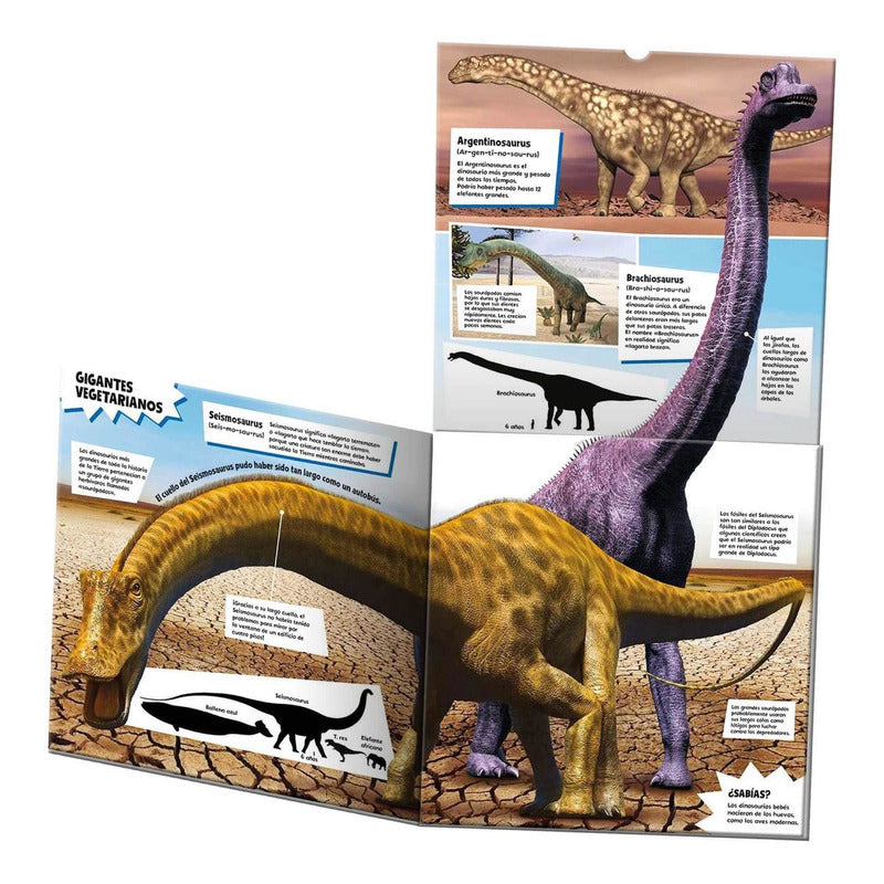 Mi Libro De Extintos Dinosaurios Desplegables / Lexus