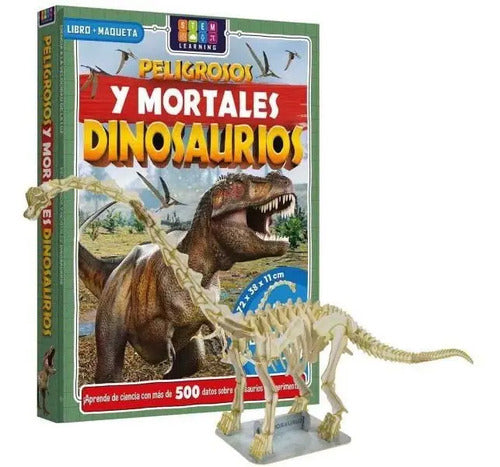 Peligrosos Y Mortales Dinosaurios Libro+maqueta  / Lexus