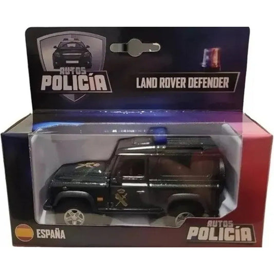Colección Autos Policía España Land Rover Defender Esc 1:36